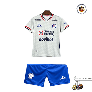 CRUZ AZUL II 25/26 CONJUNTO INFANTIL