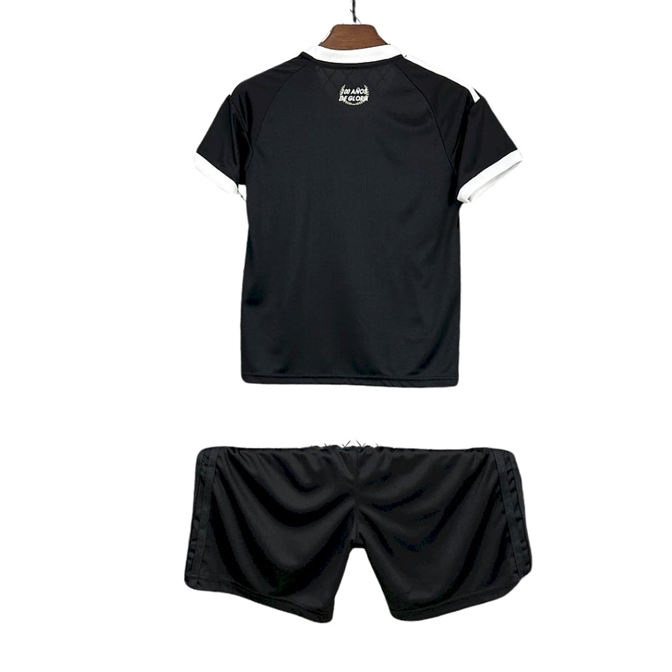 COLO COLO 100° AÑOS EDICIÓN ESPECIAL BLACK 25/26 CONJUNTO INFANTIL 2