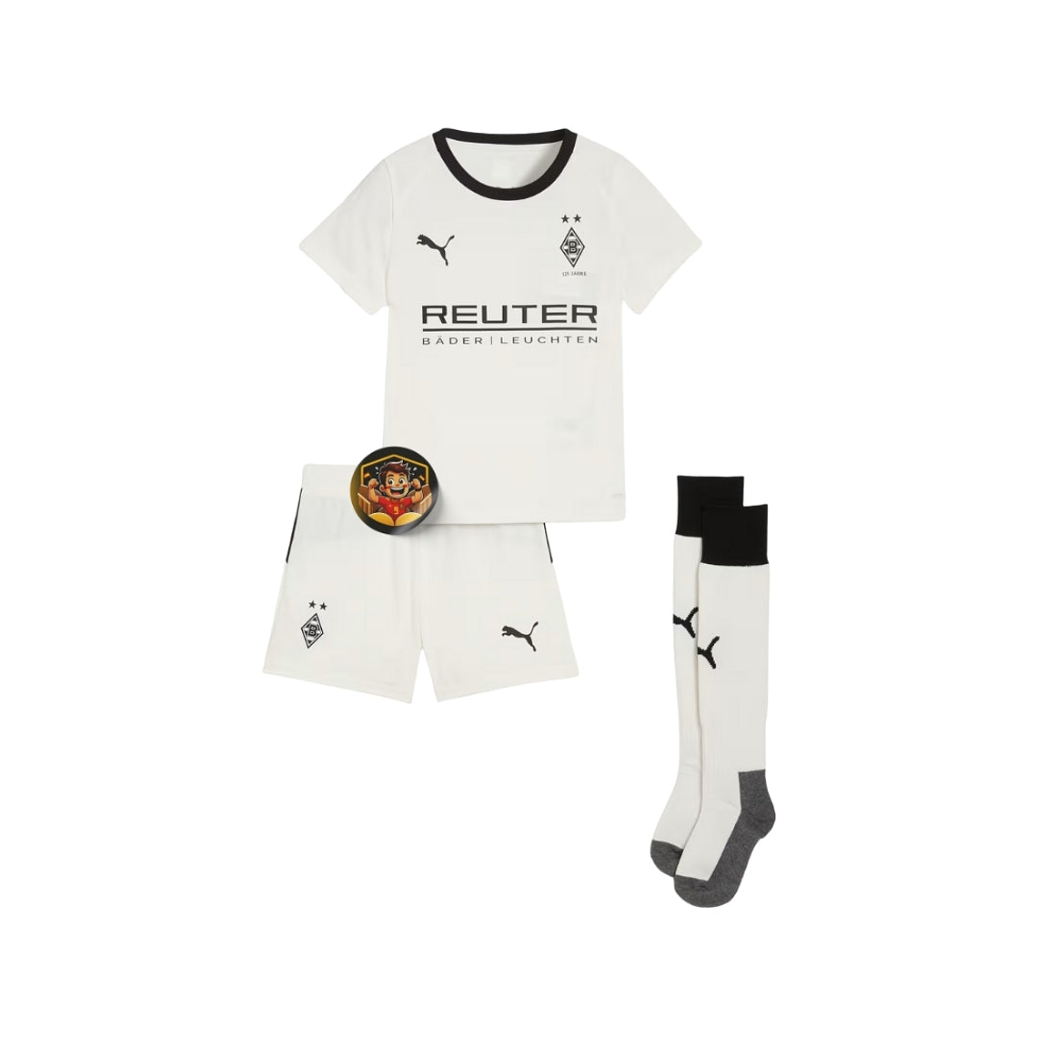 BORUSSIA MONCHENGLADBACH 25/26 CONJUNTO INFANTIL 4