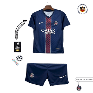 PSG I 25/26 CONJUNTO INFANTIL LANZAMIENTO