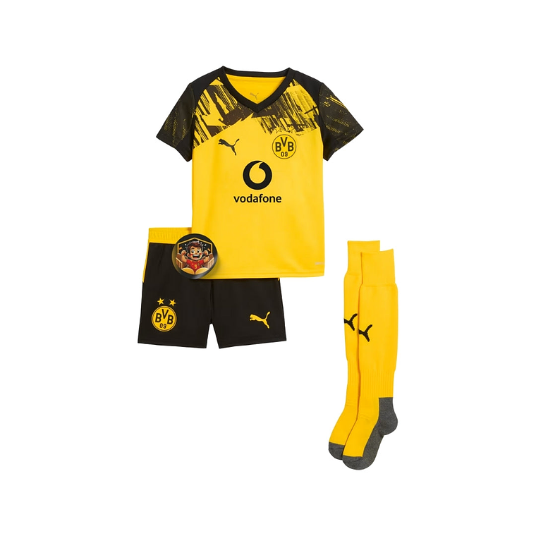 BORUSSIA DORTMUND I 25/26 CONJUNTO INFANTIL 5