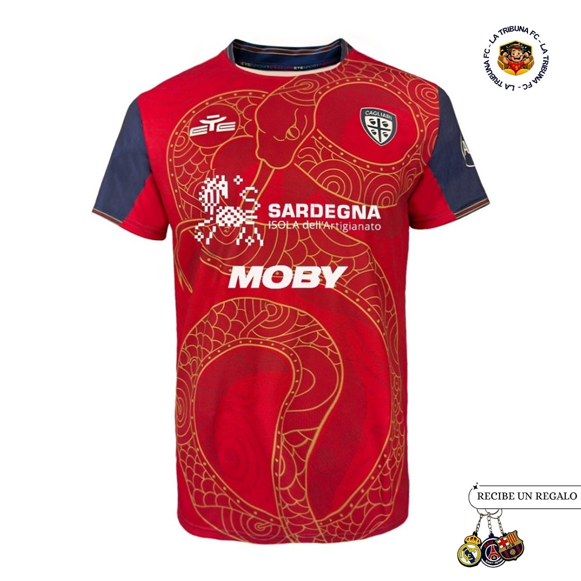 CAGLIARI CALCIO EDICIÓN ESPECIAL SERPIENTE 24/25 HOMBRE 1