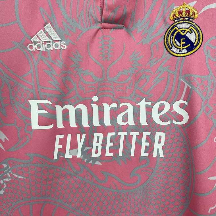 REAL MADRID EDICIÓN ESPECIAL ROSADO 25/26 CONJUNTO INFANTIL 3