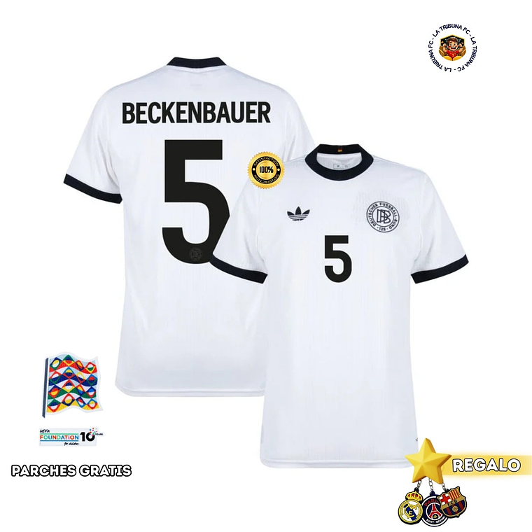 ALEMANIA 125 AÑOS EDICIÓN LIMITADA 25/26 HOMBRE - BECKENBAUER 5 1