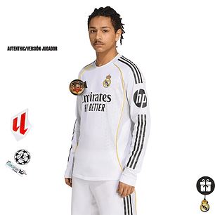 REAL MADRID I 25/26 HOMBRE (VERSIÓN JUGADOR) MANGA LARGA