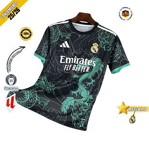 REAL MADRID EDICIÓN ESPECIAL NEGRO Y VERDE 25/26 HOMBRE