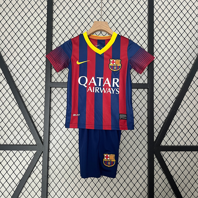 BARCELONA I 13/14 CONJUNTO INFANTIL (RETRO) 1