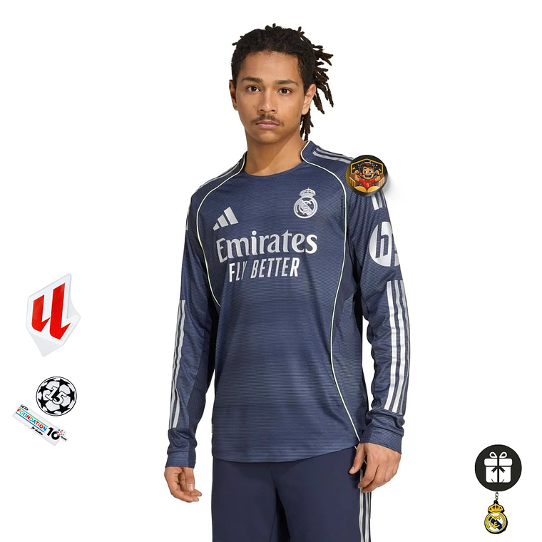 REAL MADRID II 25/26 HOMBRE MANGA LARGA 1