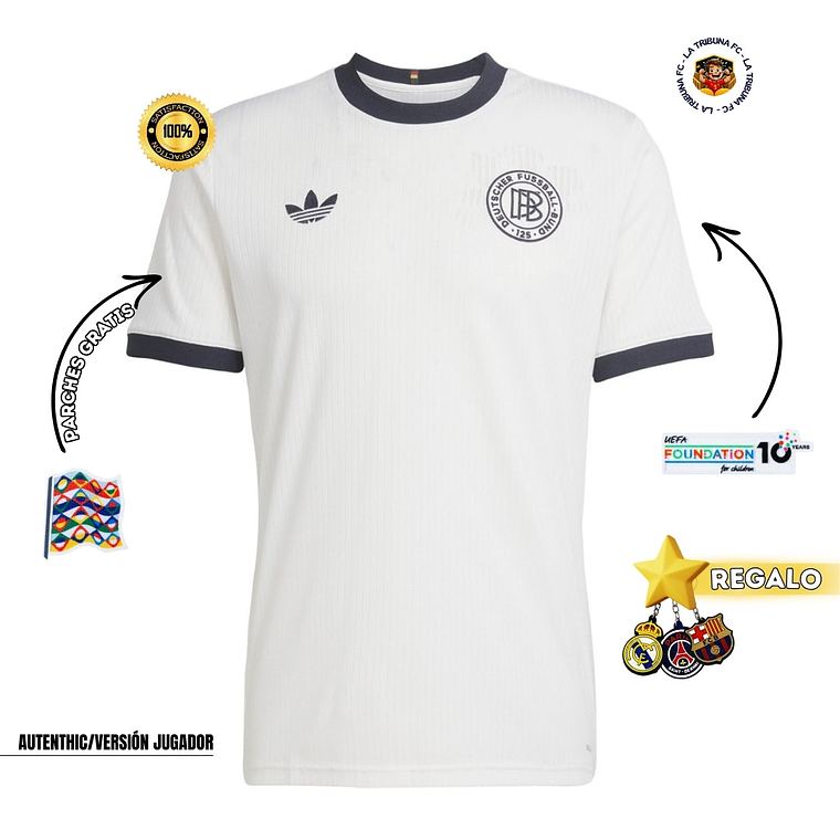 ALEMANIA 125 AÑOS EDICIÓN LIMITADA 25/26 HOMBRE (VERSIÓN JUGADOR) 1