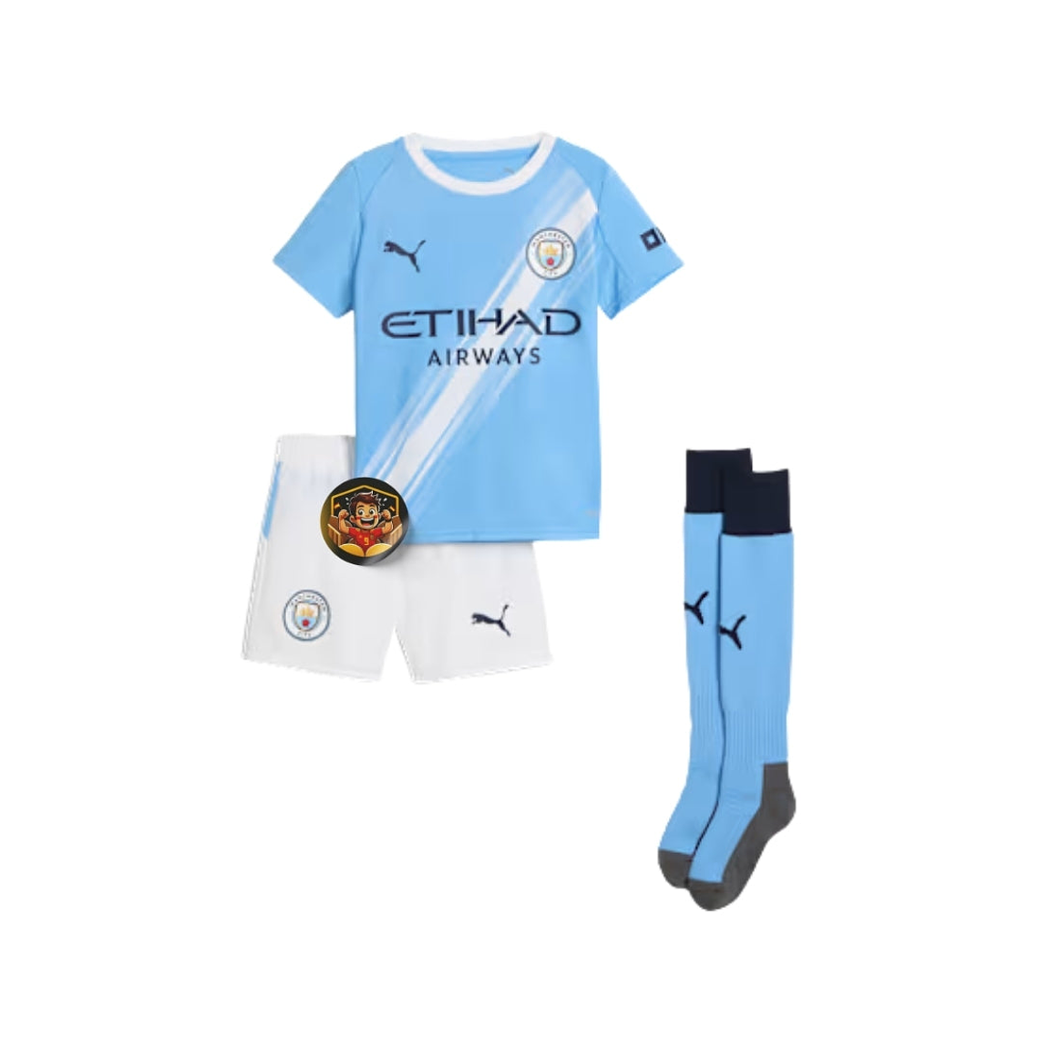 MANCHESTER CITY I 25/26 CONJUNTO INFANTIL 2