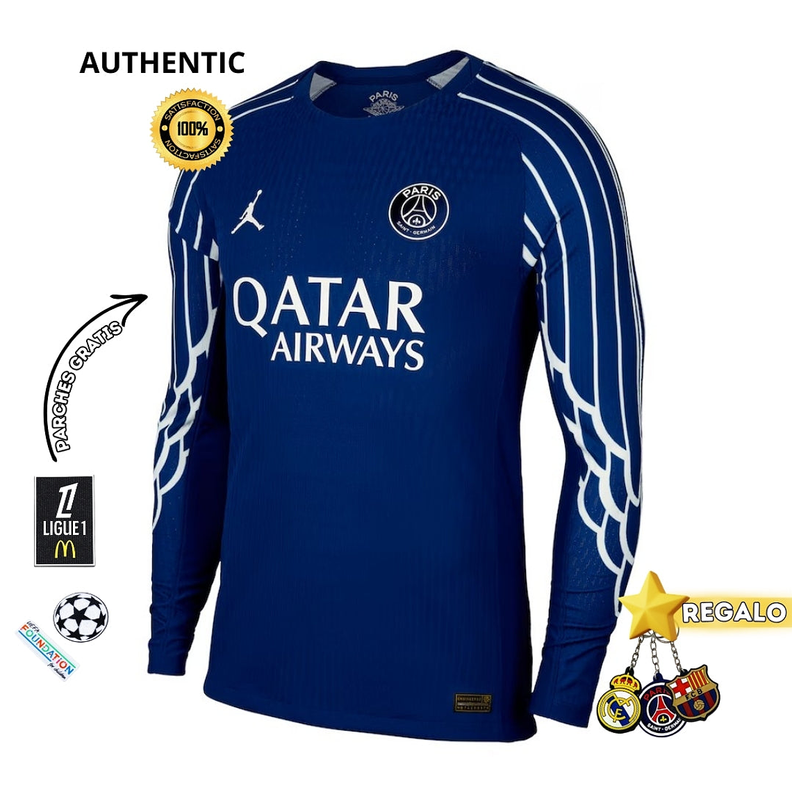 PSG IV 25/26 HOMBRE (VERSIÓN JUGADOR) MANGA LARGA 1