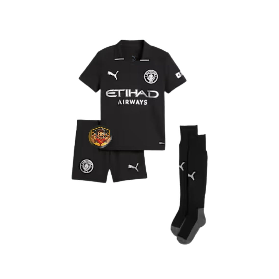 MANCHESTER CITY II 25/26 CONJUNTO INFANTIL 2