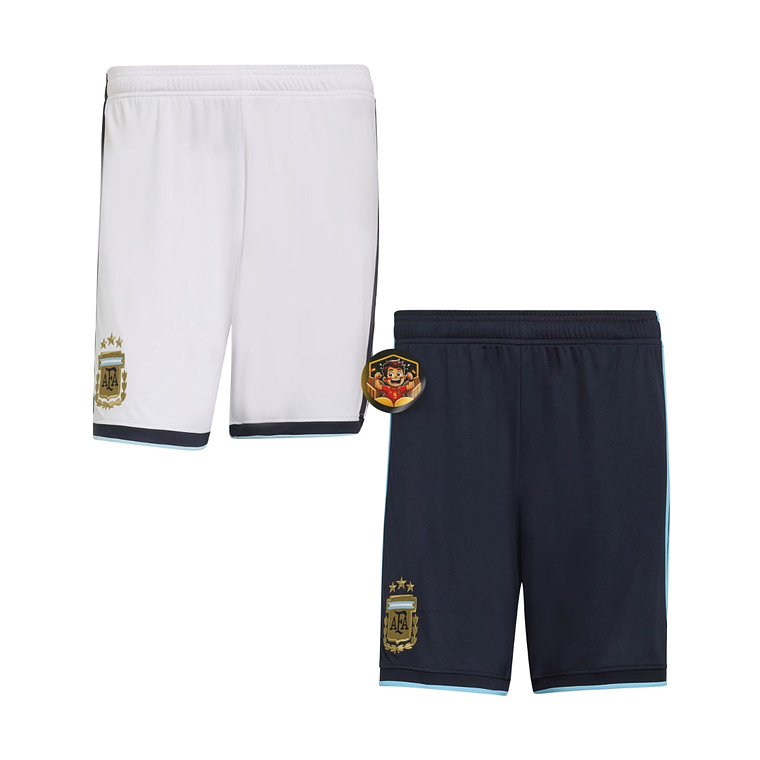 PANTALÓN CORTO ARGENTINA TITULAR 2026 WORLD CUP 1