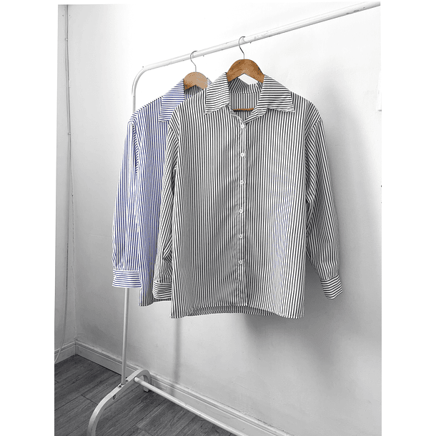 Camisa oversize rayas  1