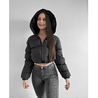 Chaqueta Puffer con gorro 2