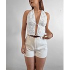 Short sastrero + cinturón  2