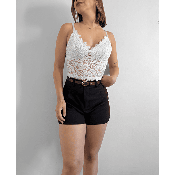 Short sastrero + cinturón  3