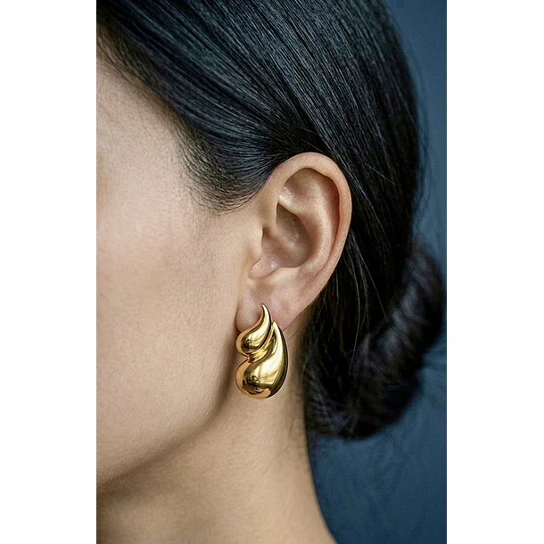 Aros Gouté Gold Acero  Quirúrgico - Araiz 2
