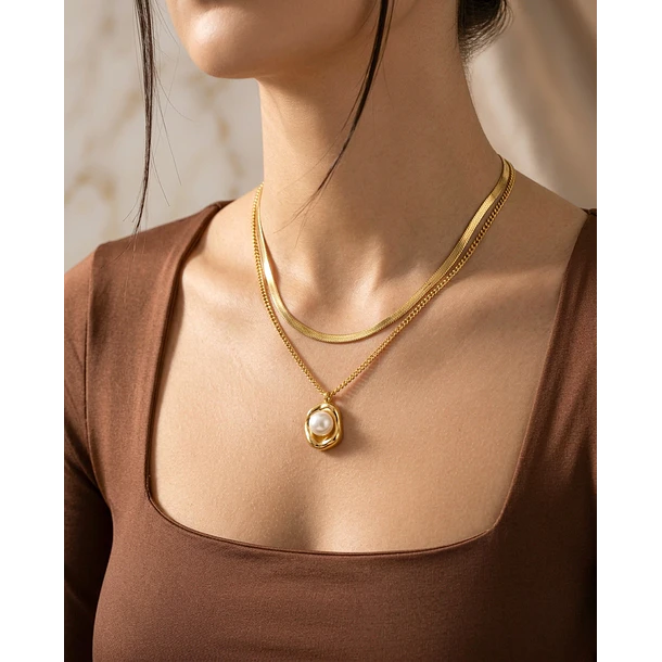 Collar Diana Acero Quirúrgico - Araiz 3