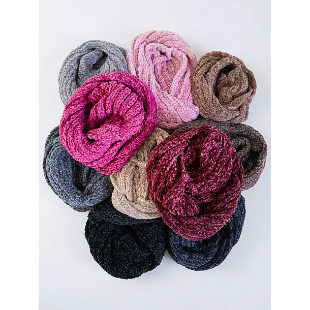 Cuello Infinity chenille - Araiz 2