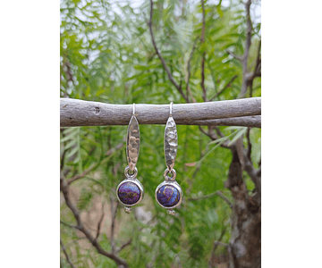 Aros turquesa purple