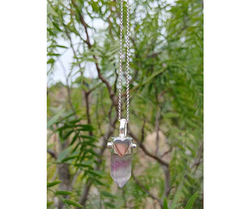 Colgante fluorita 💜