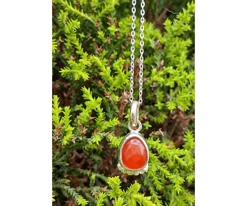 Colgante onix rojo