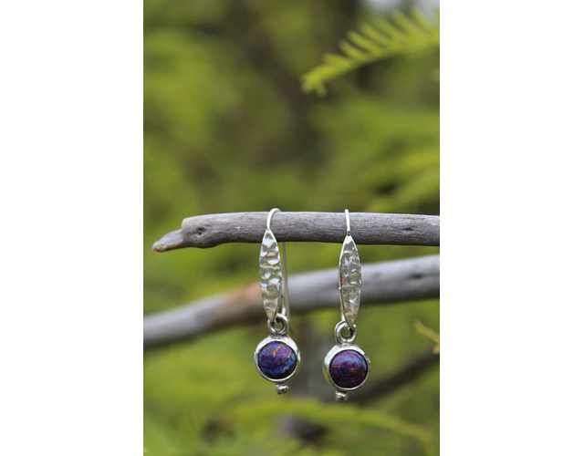 Aros turquesa purple