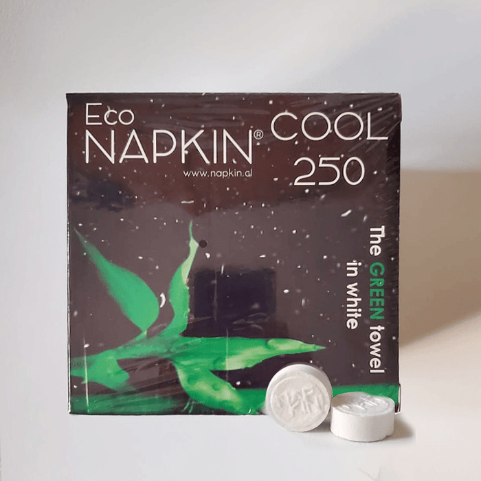 250 Toallas húmedas Biodegradables Napkin
