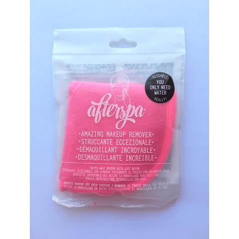 toalla reutilizable para remover maquillaje