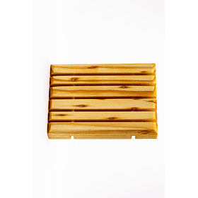 Jabonera de madera