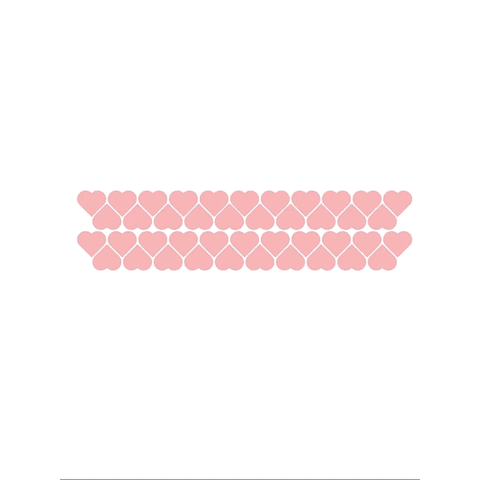 Sticker decoración para habitación corazones