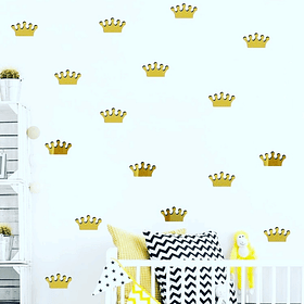 Sticker decoración para habitación coronas