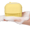 Esponja de silicona para ducha con dispensador 