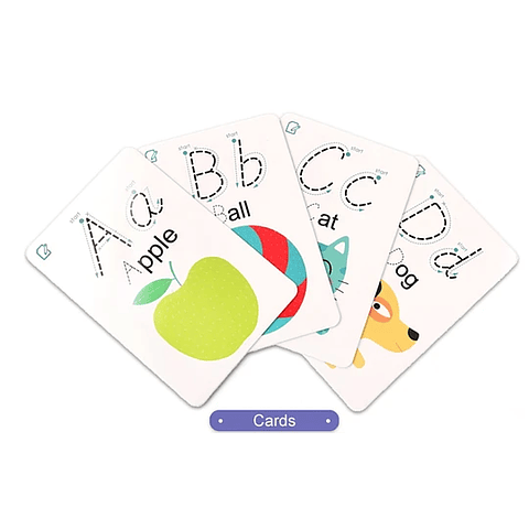 Tarjetas letras Borrables Mideer