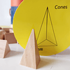 Balde de Figuras Geométricas Montessori