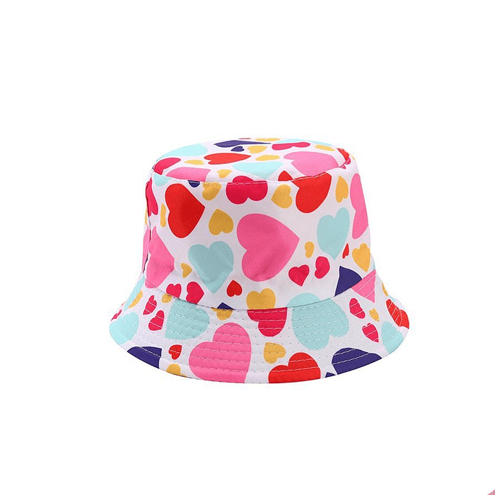 Bucket Hat, gorritos para el sol - Corazones