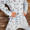 Pijama de algodón 2 piezas- Perritos Azul 