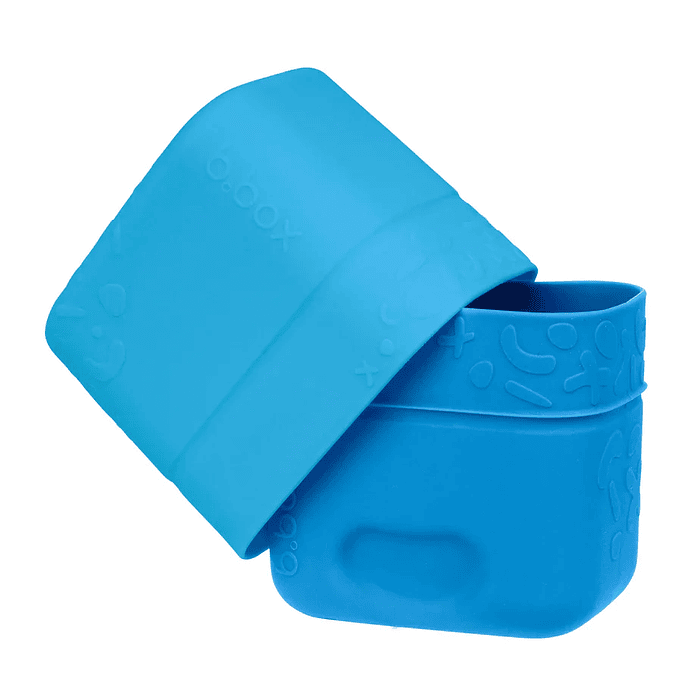 Mini Contenedor de Silicona para snacks de BBOX - azul