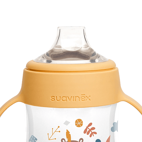 Mamadera de transición Suavinex 150ml +4m Forest