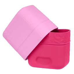 Mini Contenedor de Silicona para snacks de BBOX-  rosado