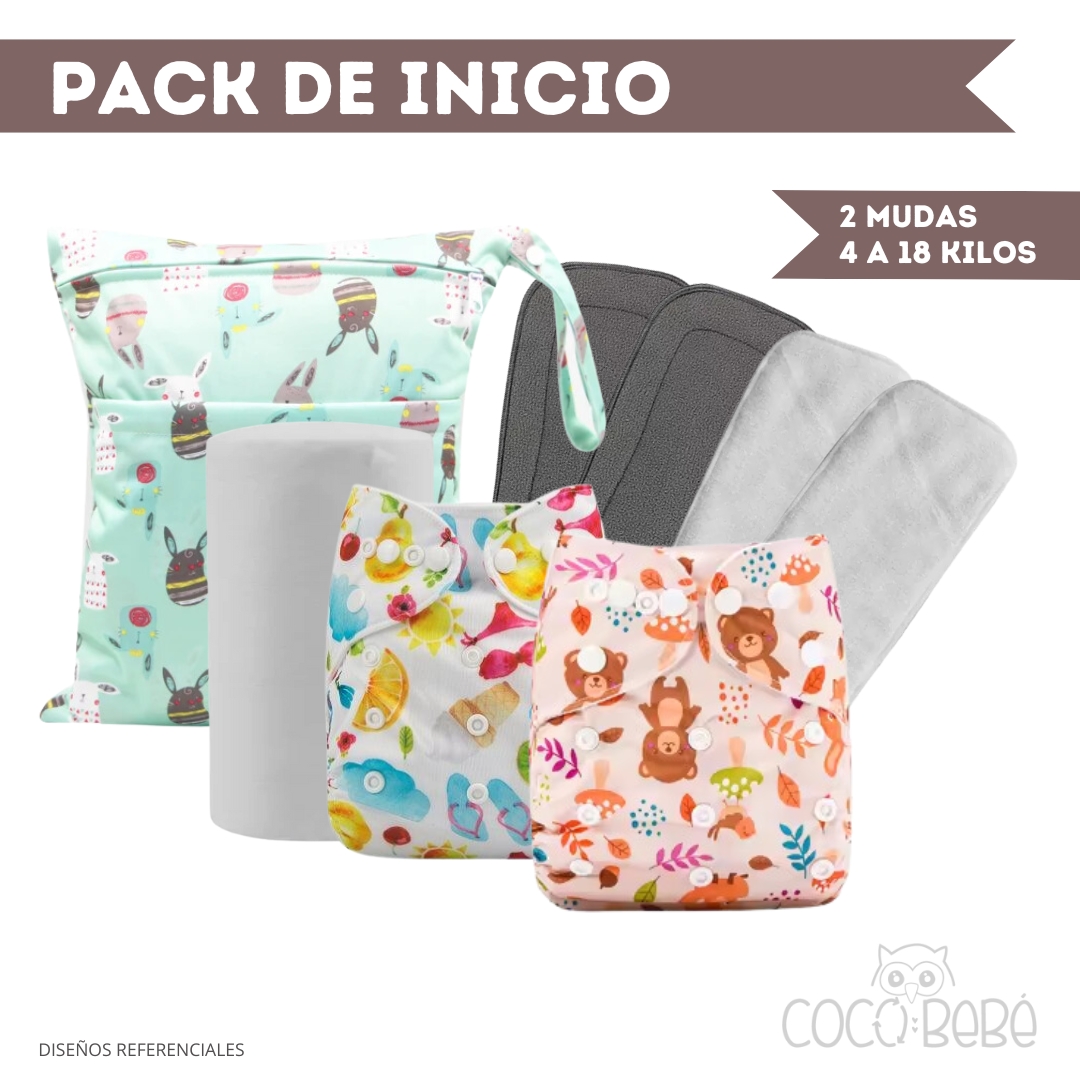 Pack de Inicio Pañales Ecológicos
