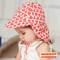 Gorro legionario bebe con protección UV