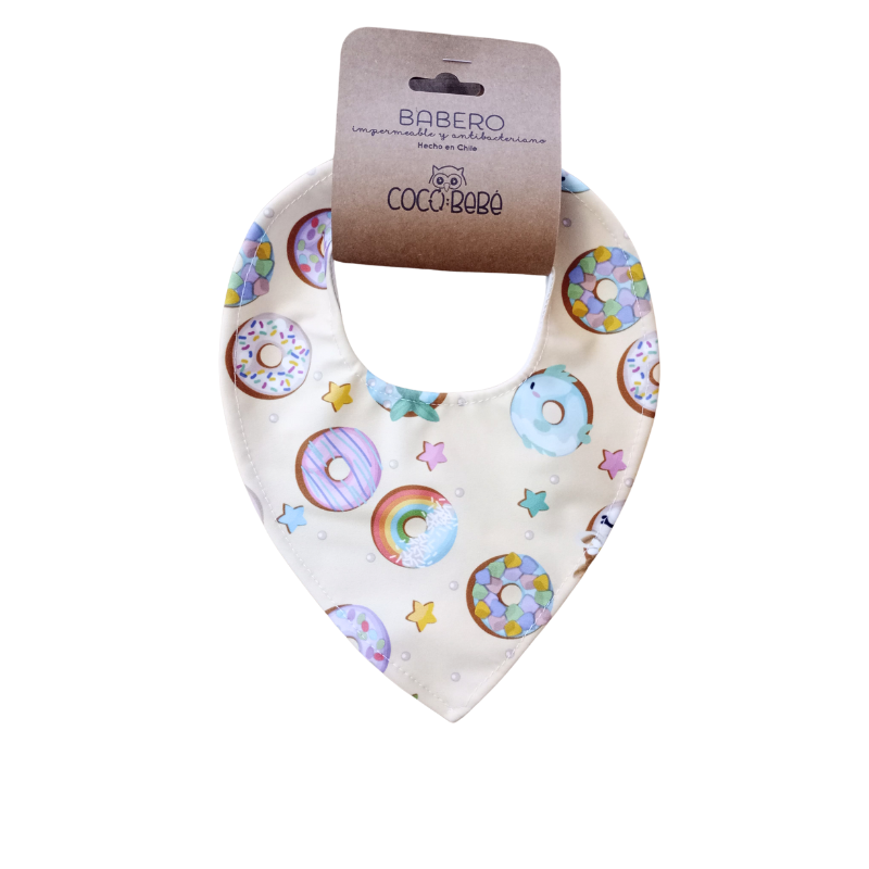 Babero de PUL respirable - Donuts