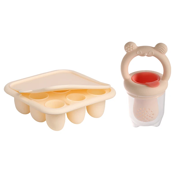 Chupete de fruta + molde de silicona para hielos