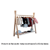 Perchero Montessori (Fabricación de 5 a 10 días hábiles)