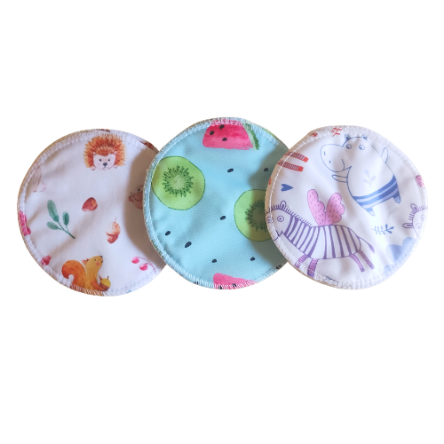 Set de 3 Absorbentes de Leche Antibacterianos
