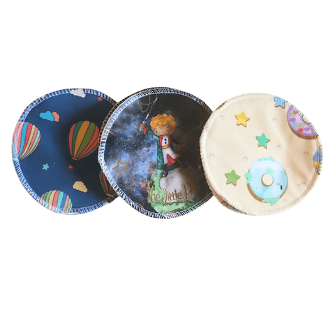 Set de 3 Absorbentes de Leche Antibacterianos