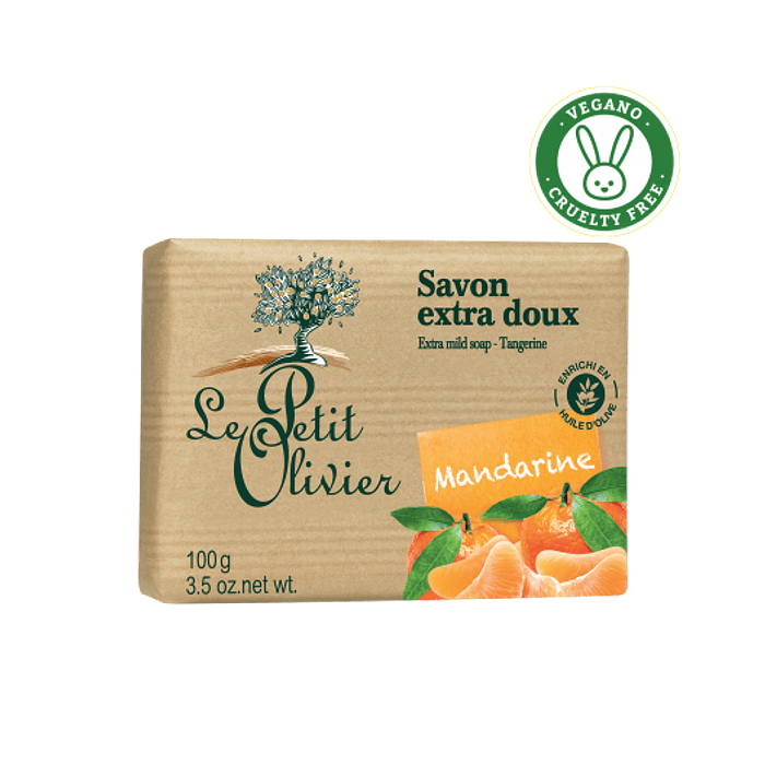 Jabón Extra Suave mandarina 100gr Le Petit Olivier