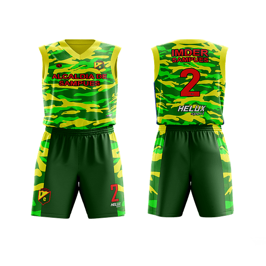 UNIFORME DE BALONCESTO PERSONALIZADO POR MAYOR